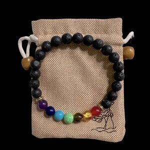 Handmade 7 chakra bracelet 8”inch